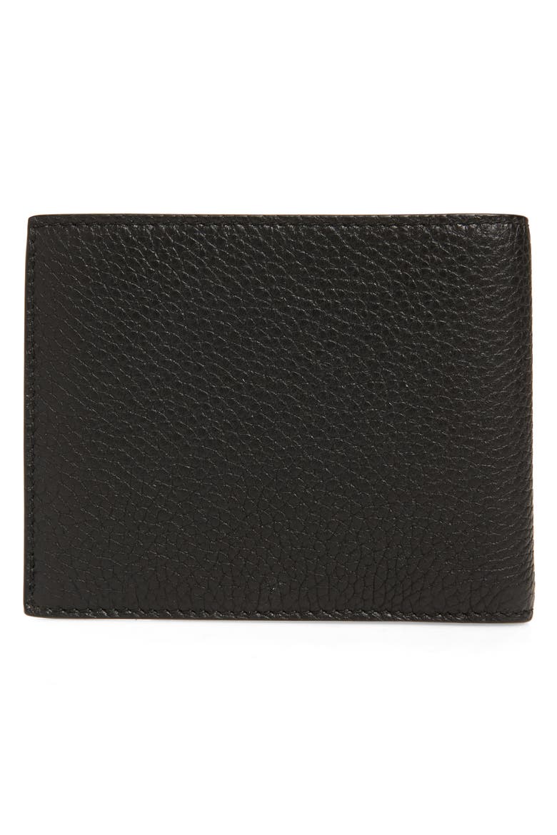 Salvatore Ferragamo Firenze Leather Wallet, Alternate, color, NERO