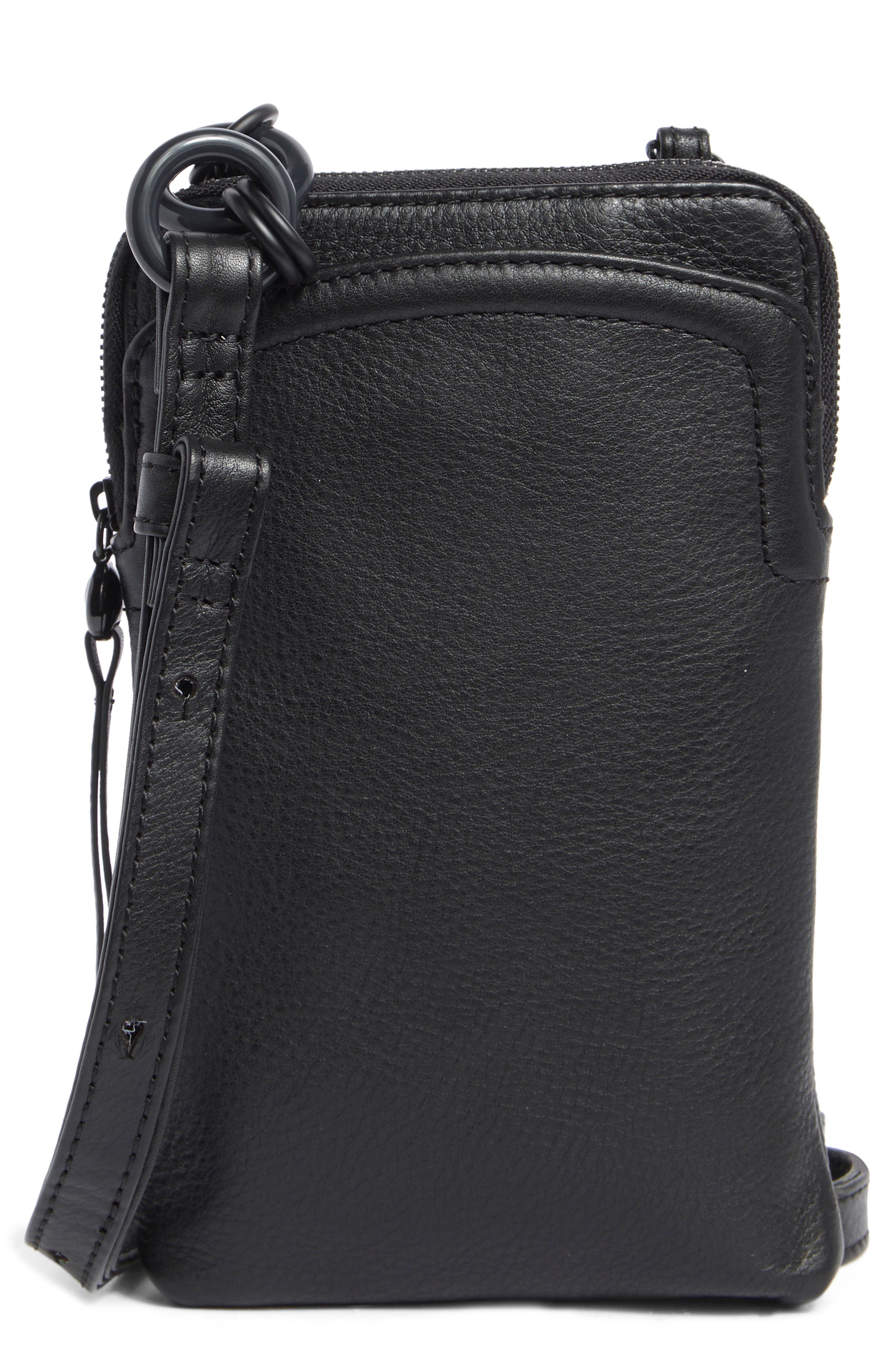HOBO Nila Leather Phone Crossbody Bag, Main, color, 