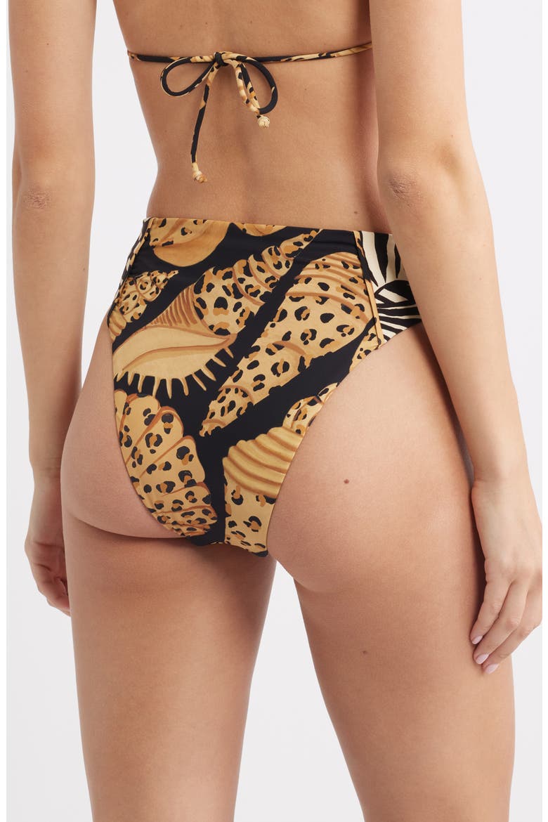 All Over Hot Pants Bikini Bottoms, Alternate, color, MULTICOLOR