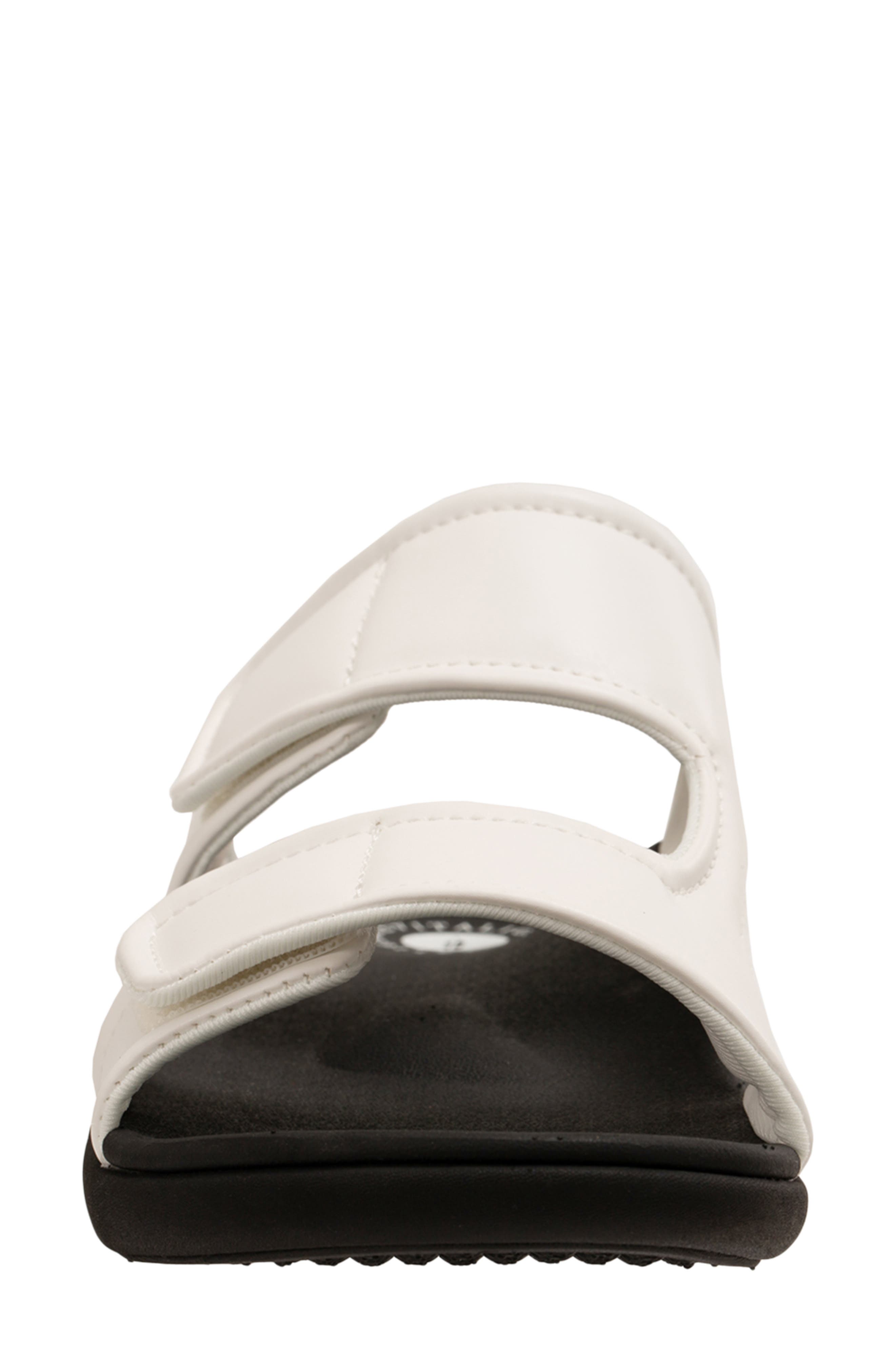 Kholo Dublin Slide Sandal, Alternate, color, WHITE