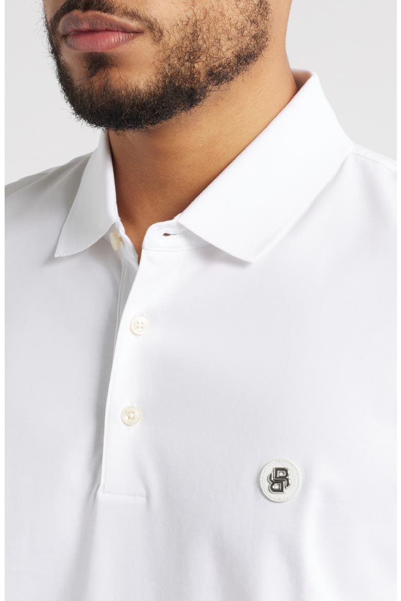 C-Parris Polo, Alternate, color, WHITE