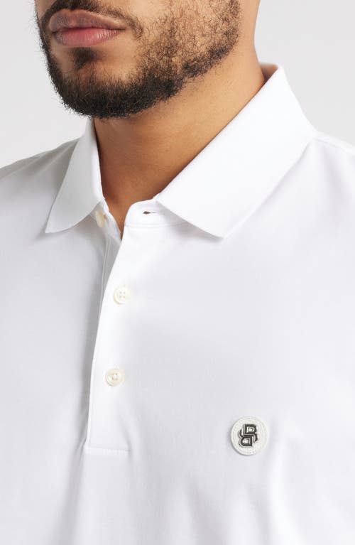 Shop Hugo Boss Boss C-parris Polo In White