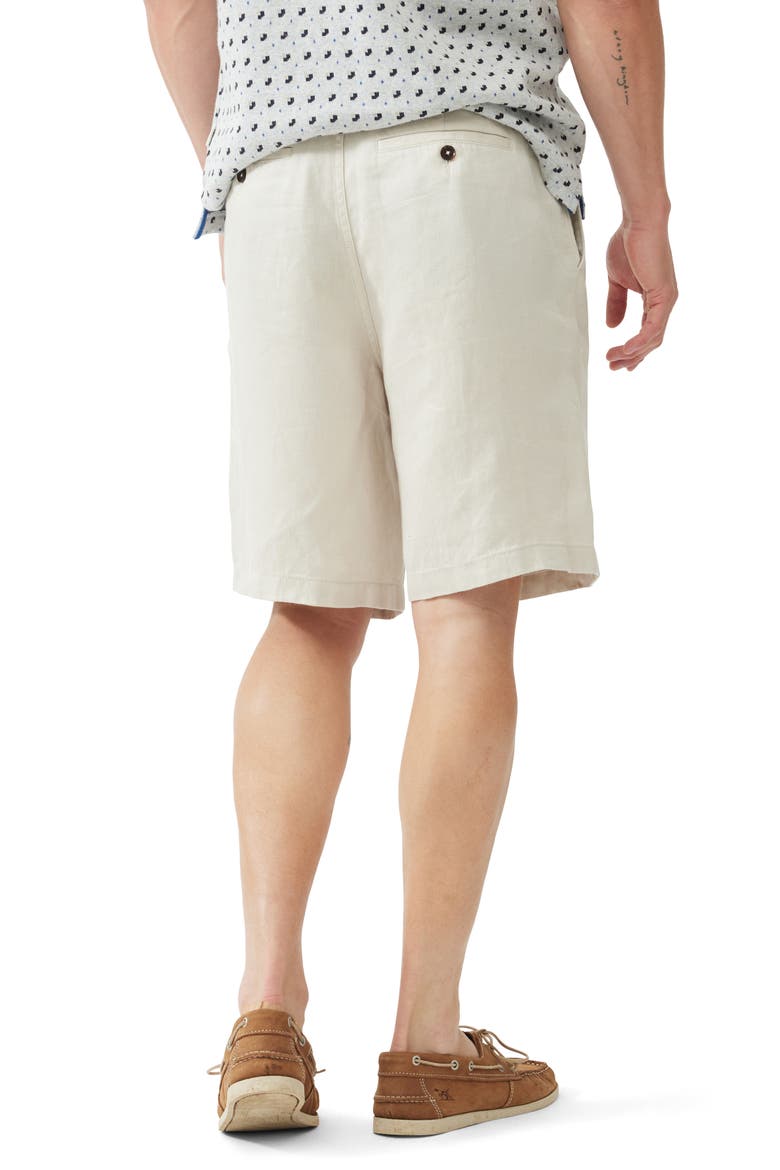 Westlock Linen Shorts, Alternate, color, STRAW