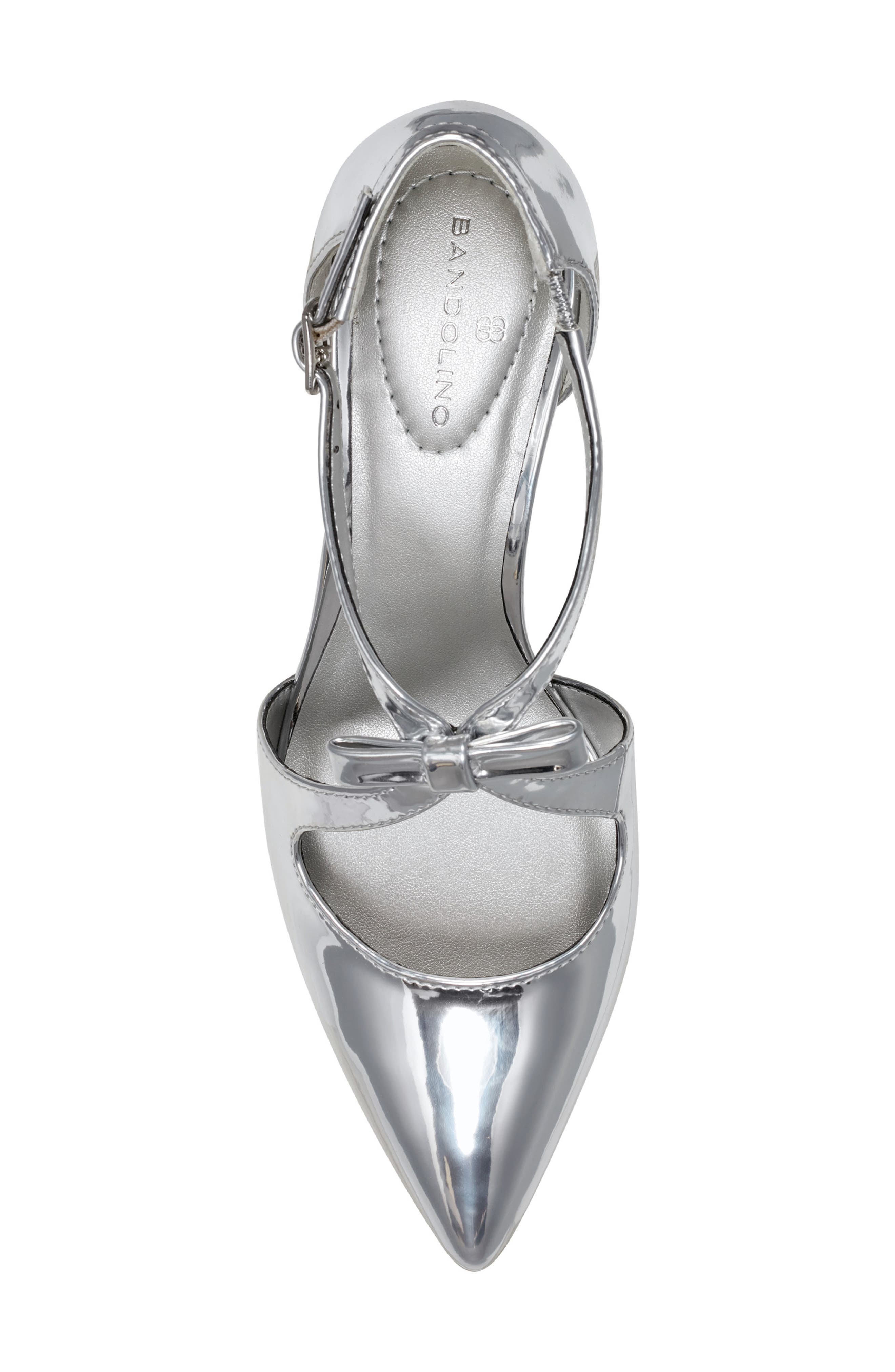 Bandolino Zeffer Kitten Heel Pump, Alternate, color, Sil01