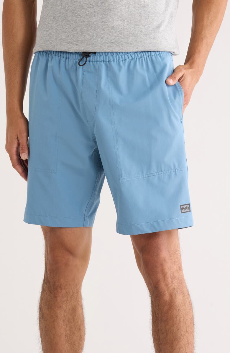Billabong Dexter Hybrid Shorts, Main, color, Vintage Indigo
