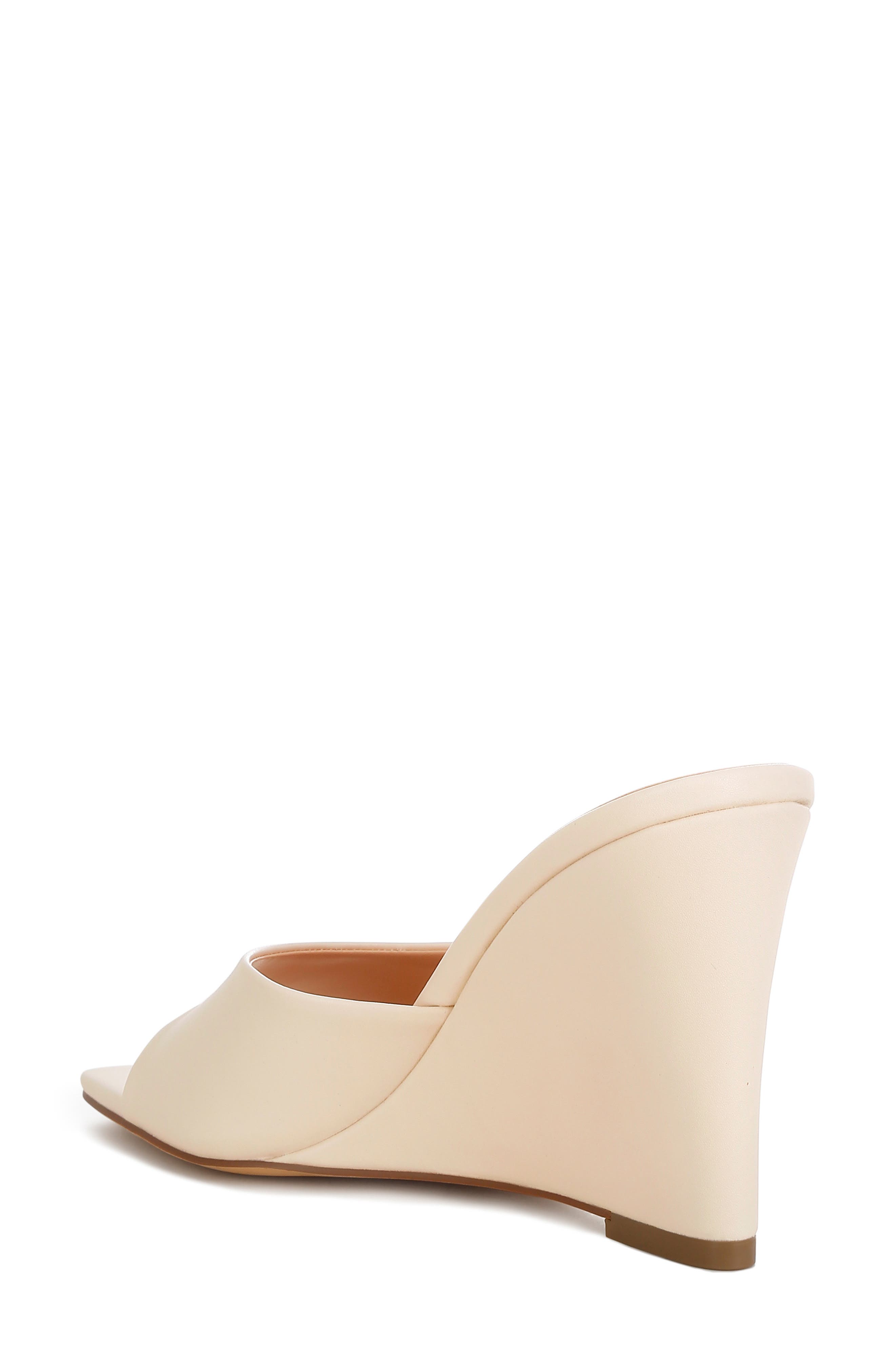 Shiloy Wedge Slide Sandal, Alternate, color, BEIGE