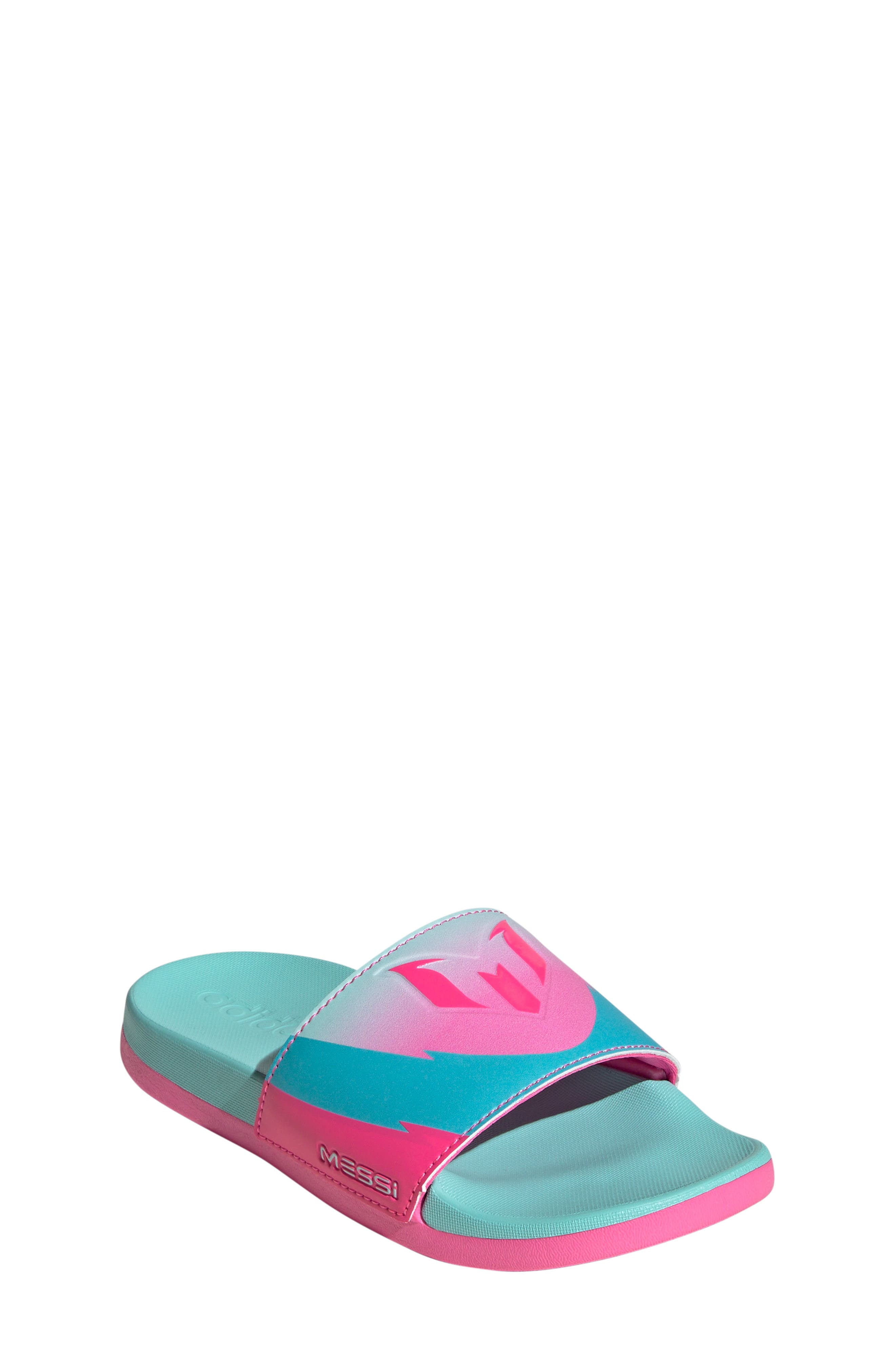 adidas x Lionel Messi Kids' Adilette Comfort Messi Slide Sandal