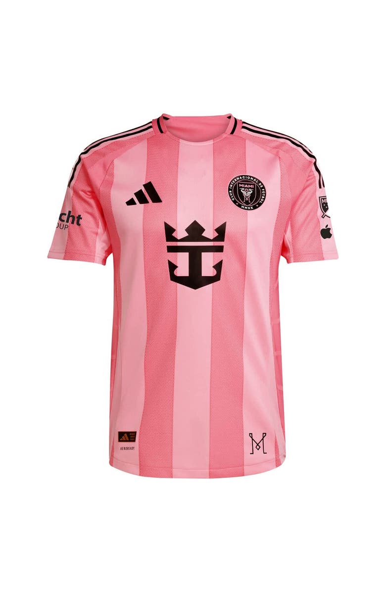 adidas Men's adidas Lionel Messi Light Pink Inter Miami CF 2025 Euforia Authentic Player Jersey, Alternate, color,