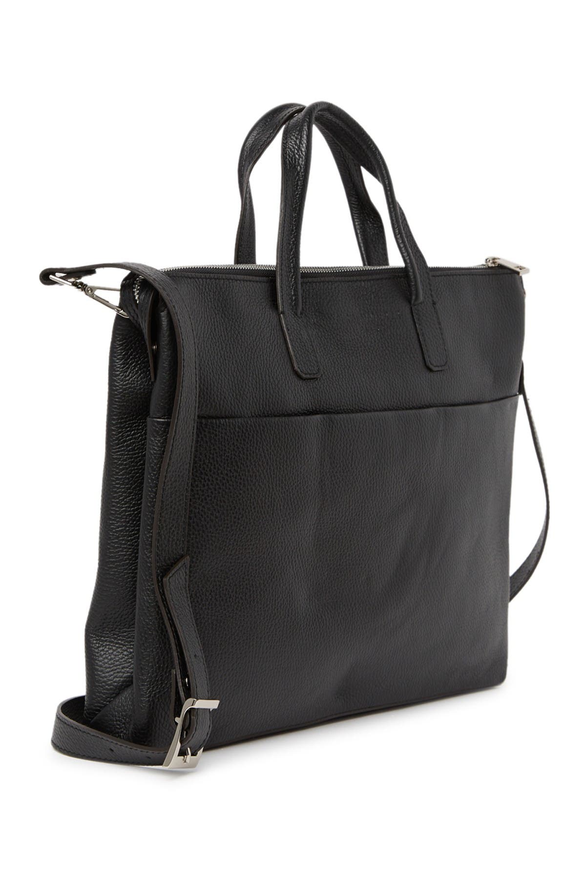 CHRISTIAN LAURIER Jona Pebbled Leather Tote Bag, Alternate, color, 