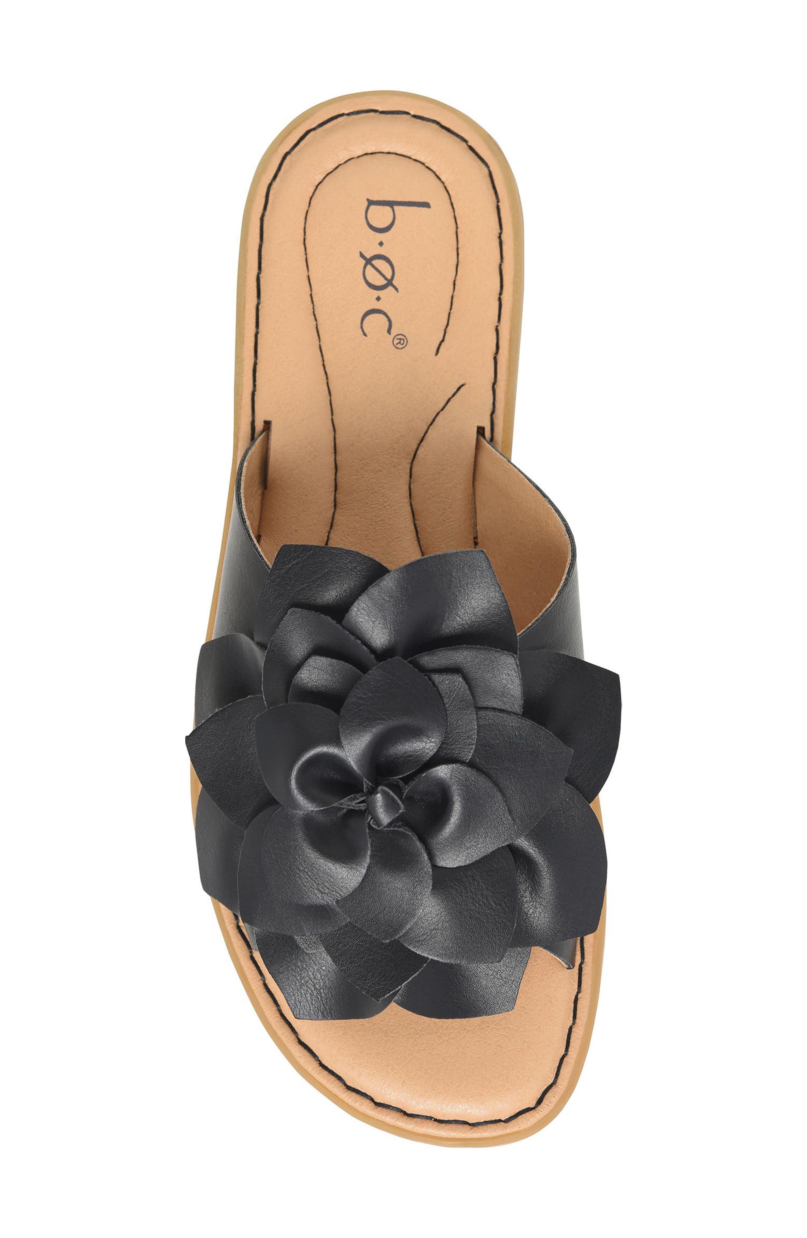 B O C BY BØRN Kasia Slide Sandal, Alternate, color, Black