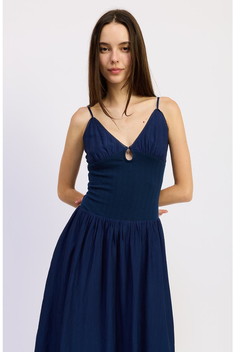 Aurelia Maxi Dress, Alternate, color, NAVY