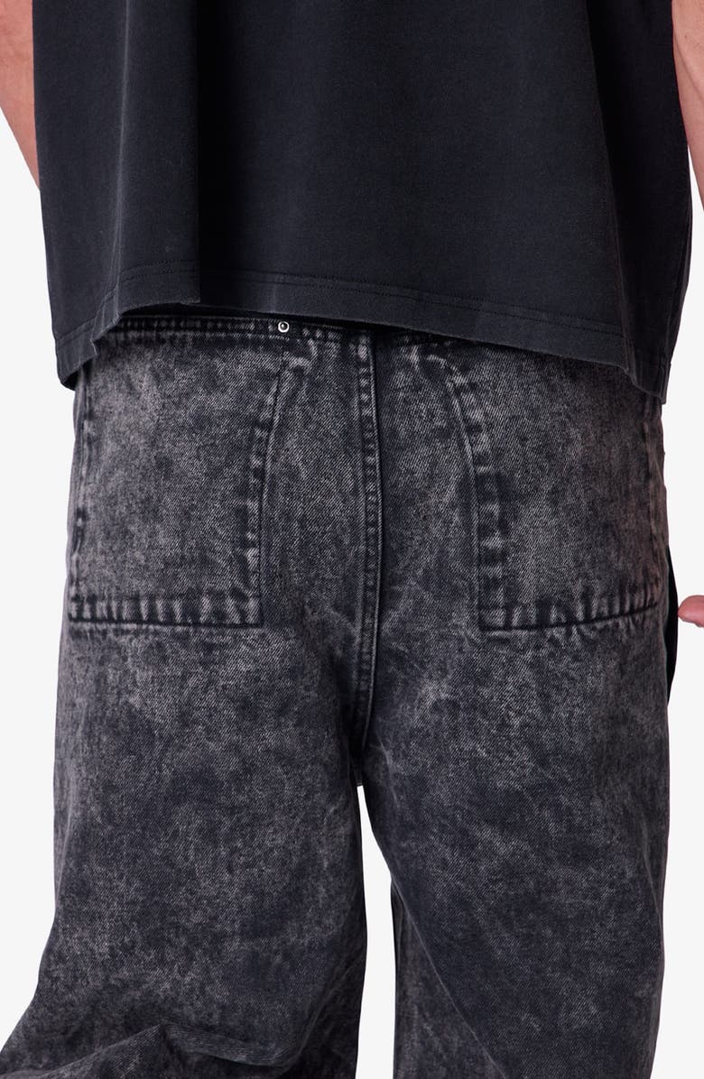 mnml Moto Jeans, Alternate, color, Vintage Black