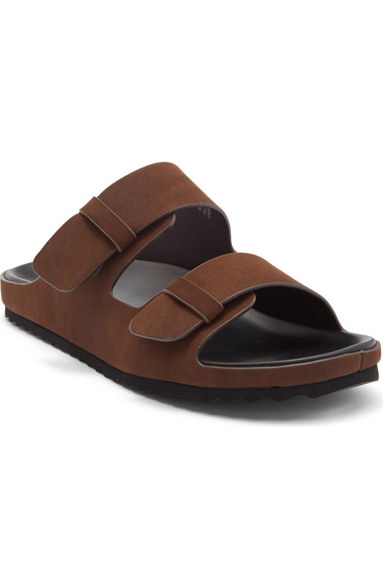 Abound Paulus Slide Sandal, Main, color, Brown Chocolate