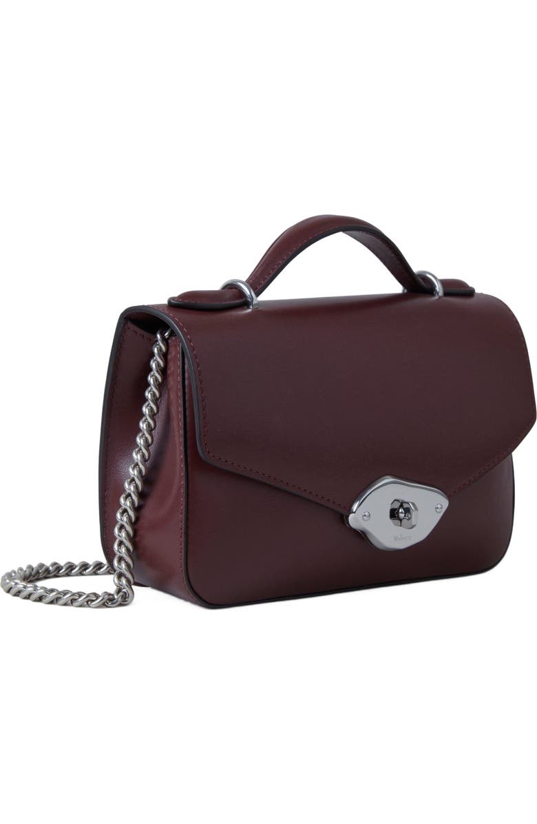 Mulberry Lana Day High Gloss Leather Top Handle Bag, Alternate, color,