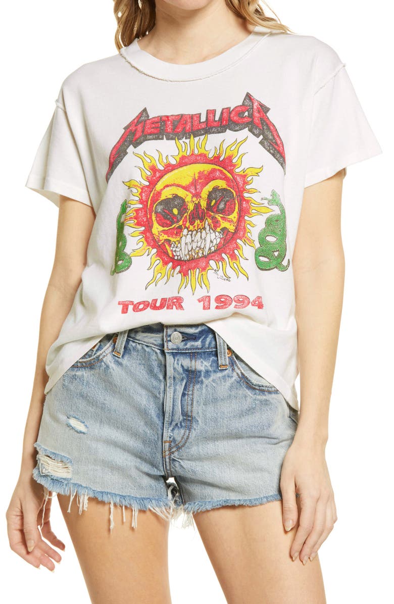 Daydreamer Metallica 1994 Tour Graphic Tee, Main, color,