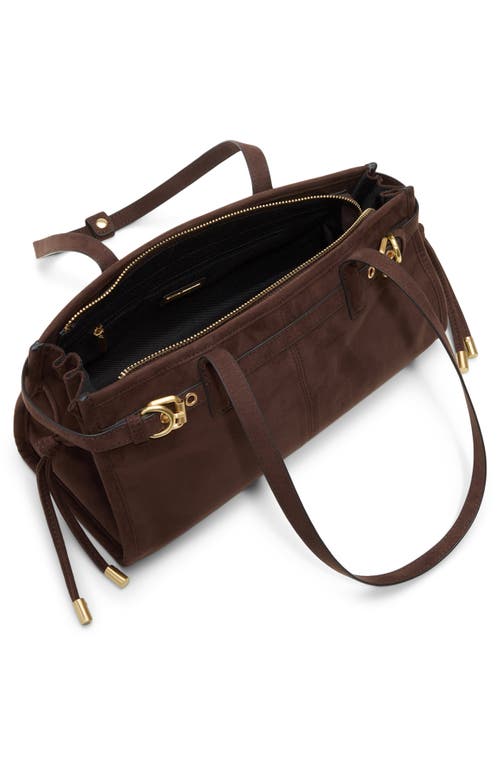 Aldo Lazaros Faux Leather Shoulder Bag In Brown