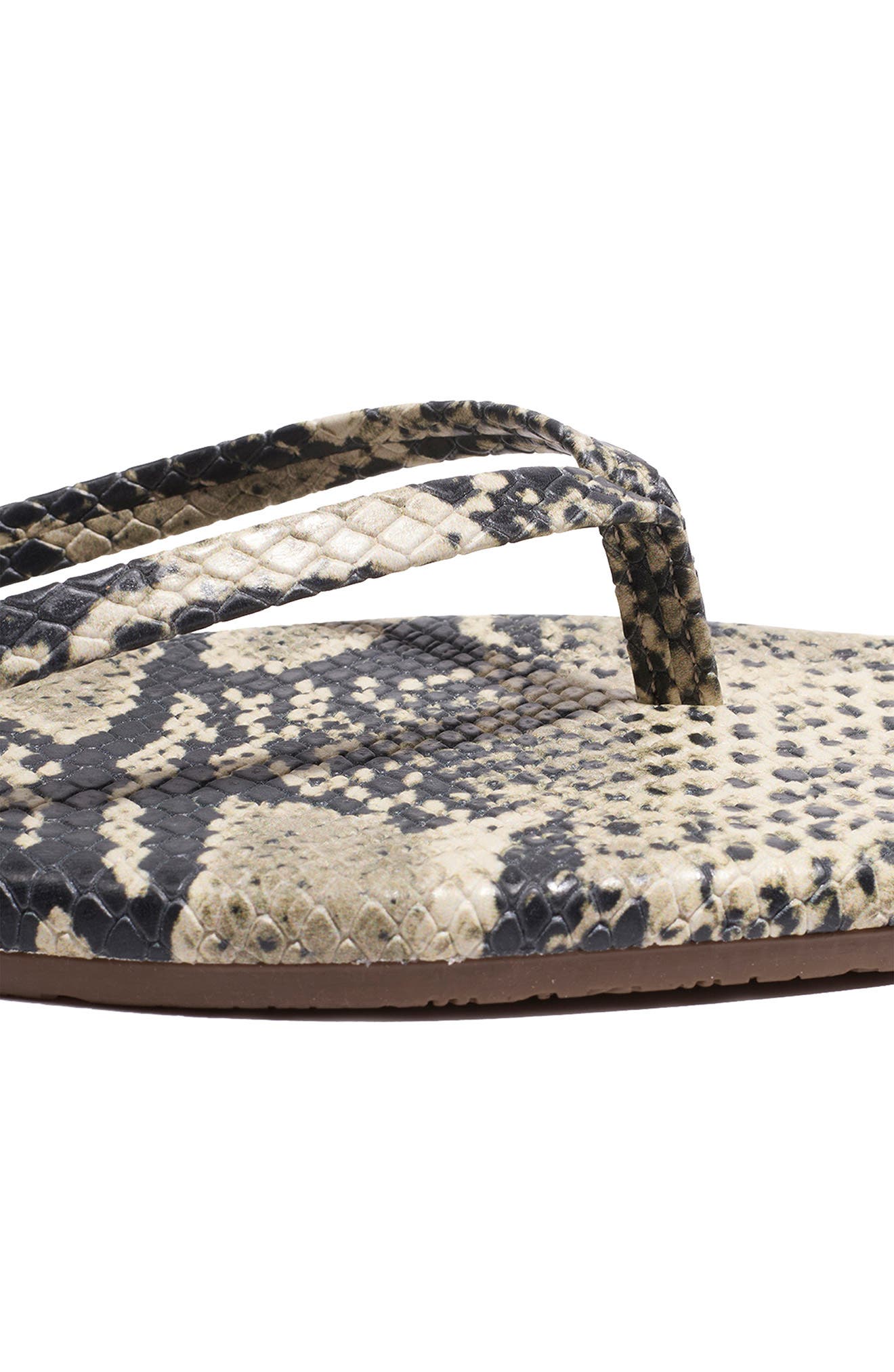 Square Toe Flip Flop, Alternate, color, SANDSNAKE