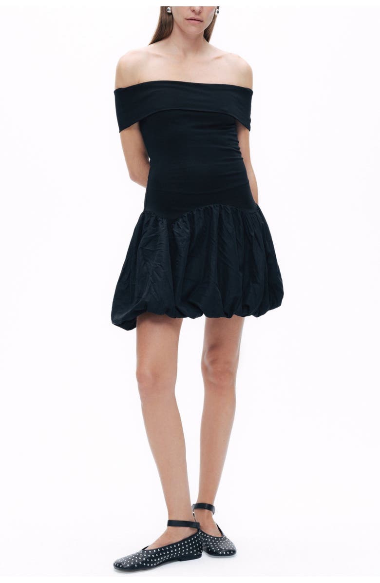 Nocturne Off The Shoulder Mini Dress, Main, color, 
