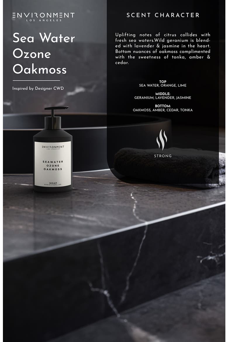 Inspired by Designer Perfume Hand Soap, Alternate, color, Inspired by Davidoff CoolWater