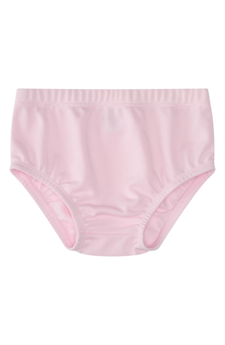 adidas Ruffle Polo Dress & Bloomers Set, Alternate, color, Clear Pink