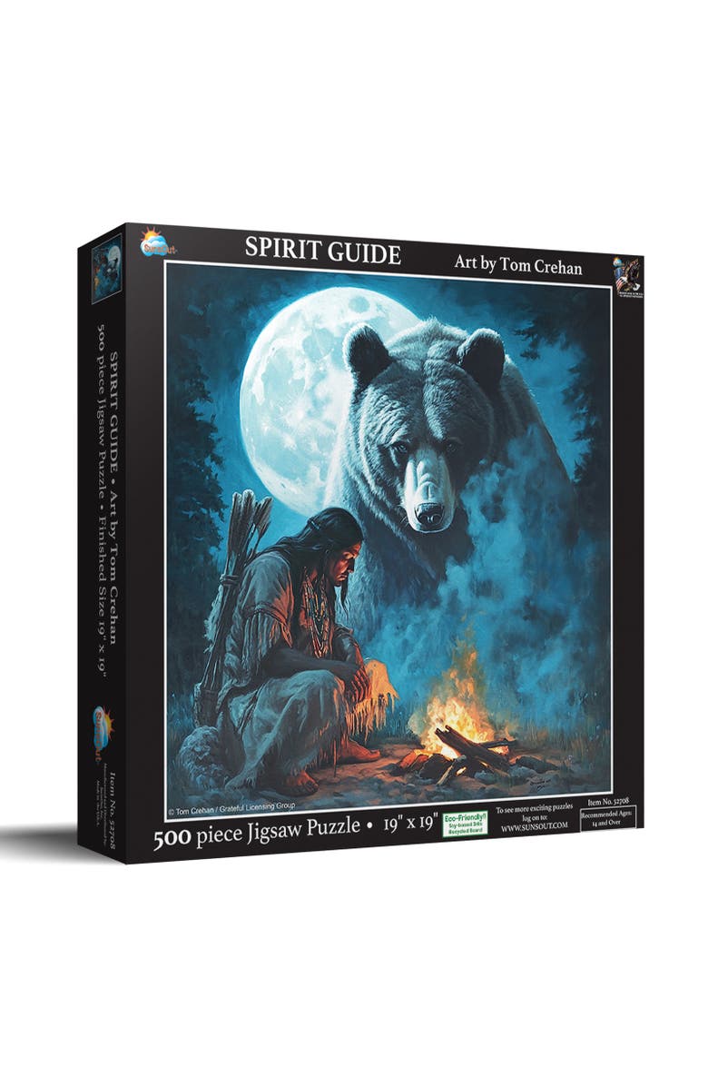 Sunsout Spirit Guide 500 piece Jigsaw Puzzle for Adults, Main, color, Multicolor