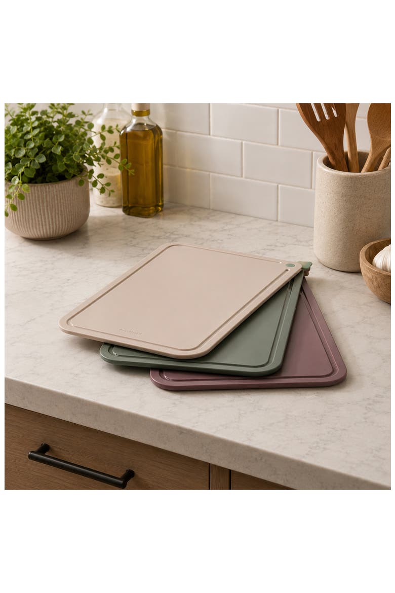 Elements Set of 3 Magnetic Cutting Boards, Alternate, color, MULTICOLOR