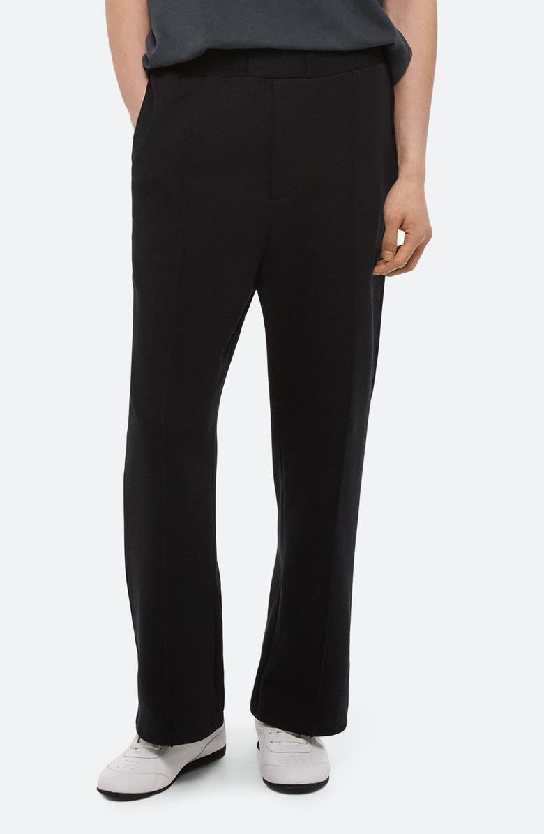 Helmut Lang Embossed Studio Sweatpants, Main, color, Black