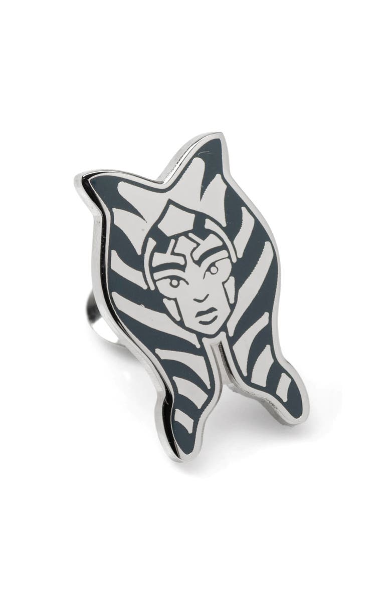Cufflinks, Inc. Star Wars<sup>®</sup> Ahsoka Lapel Pin, Main, color, Silver