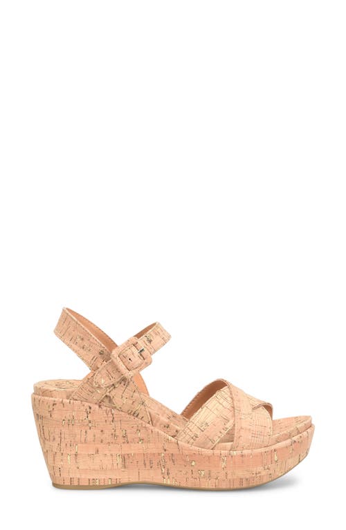 Kork-ease ® Ava 2.0 Platform Wedge Sandal In Cork