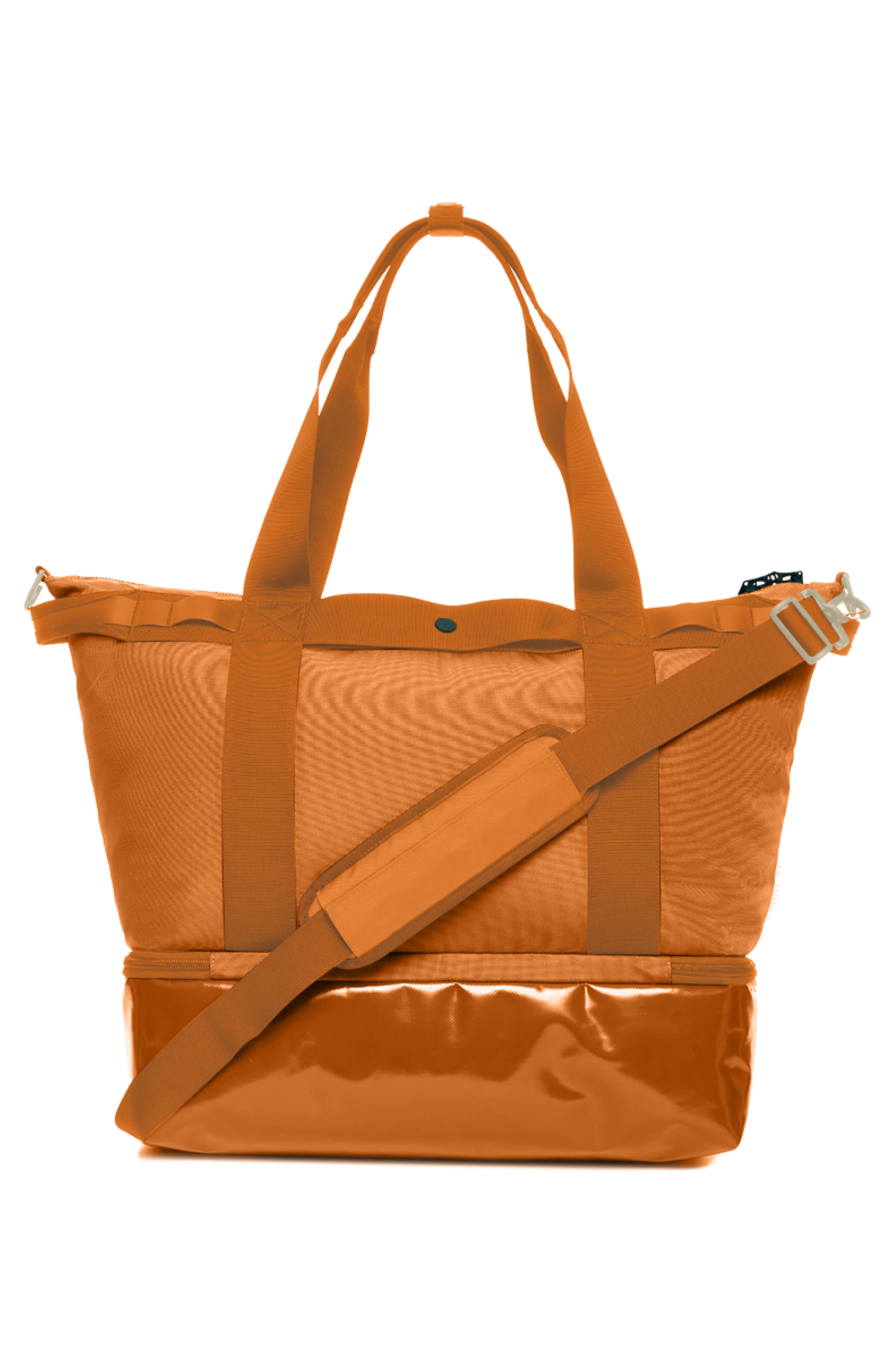 Baboon to the Moon Weekend Bag, Alternate, color, Caramel