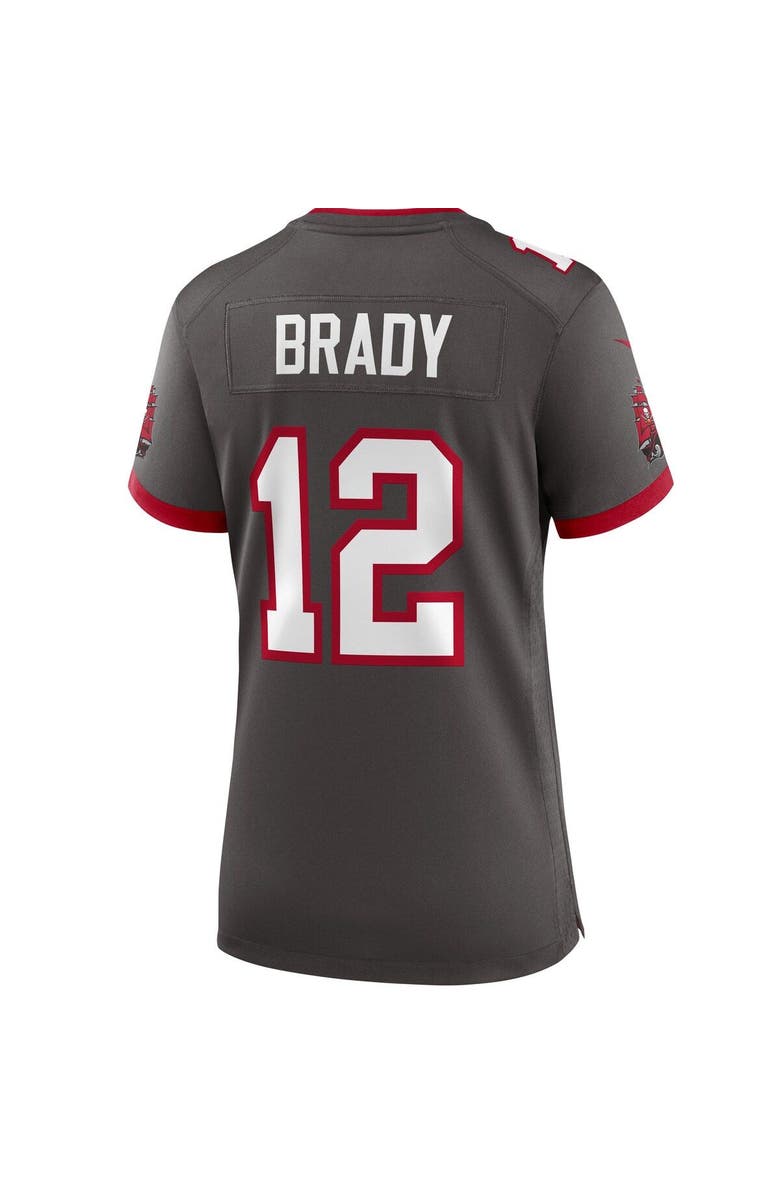 Nike Women's Nike Tom Brady Pewter Tampa Bay Buccaneers Alternate Game Jersey, Alternate, color, 