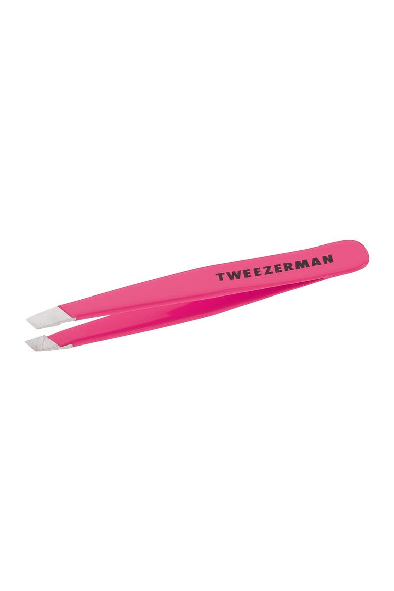 Mini Slant Tweezers, Main, color, MULTI