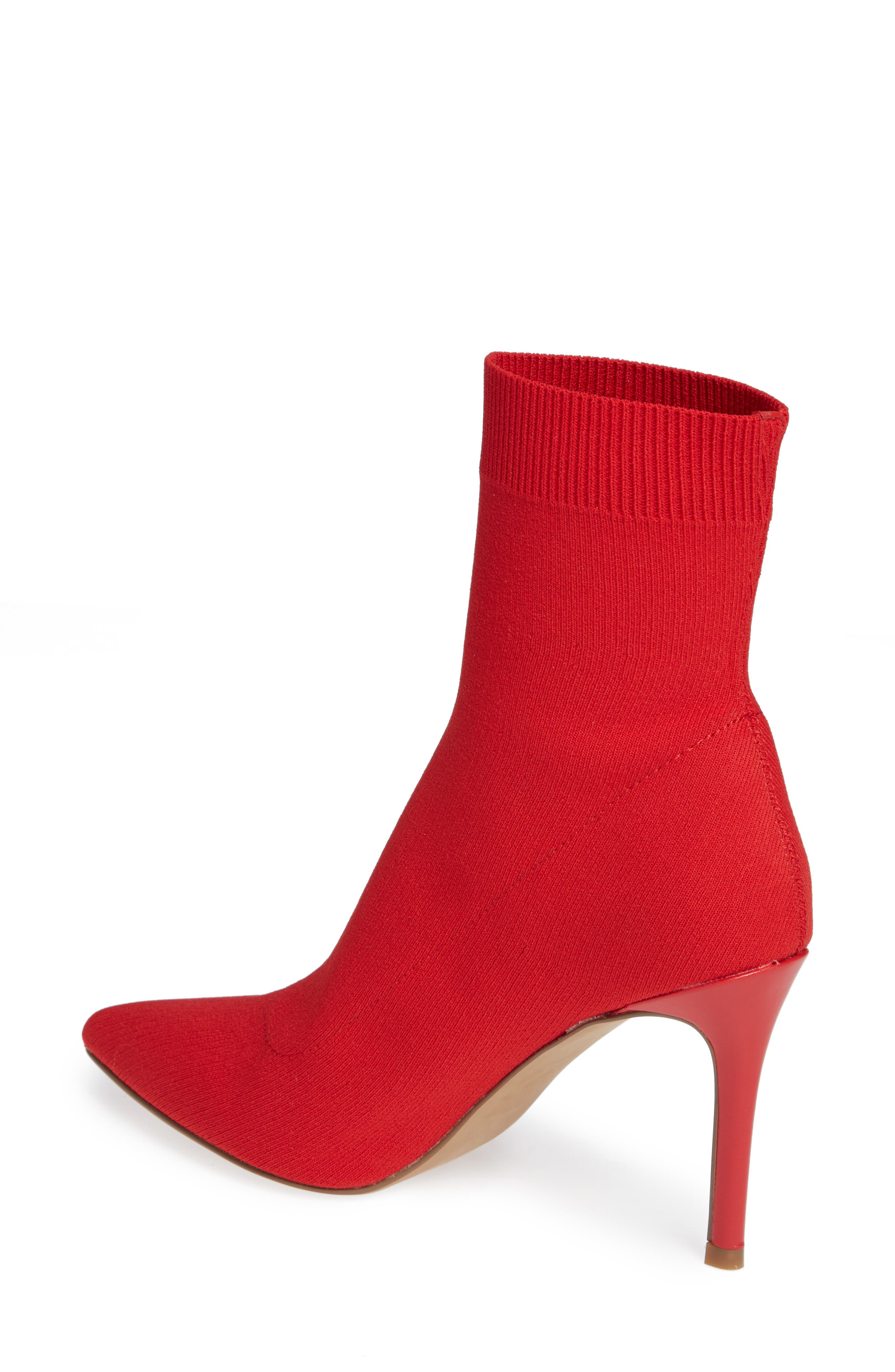 Claire Bootie, Alternate, color, RED