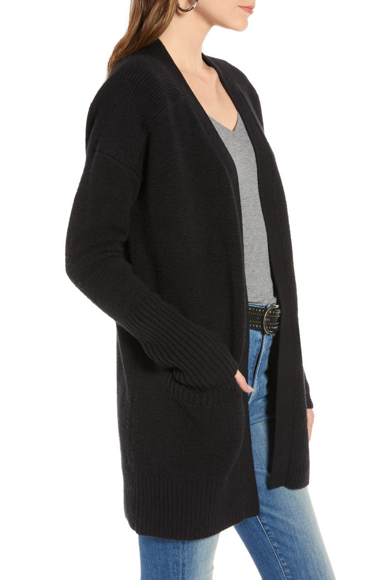 Treasure & Bond Throw-On Cotton & Wool Blend Cardigan, Alternate, color,