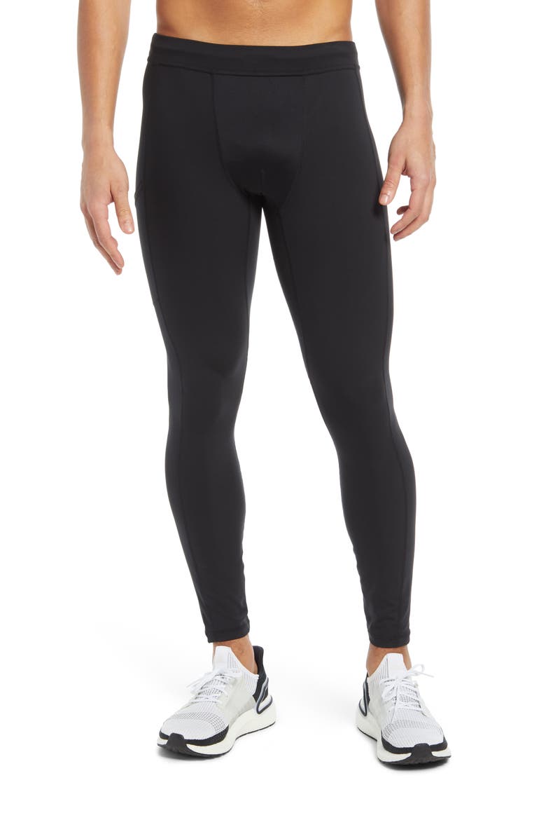 Pursuit Athletic Tights, Main, color, BLACK
