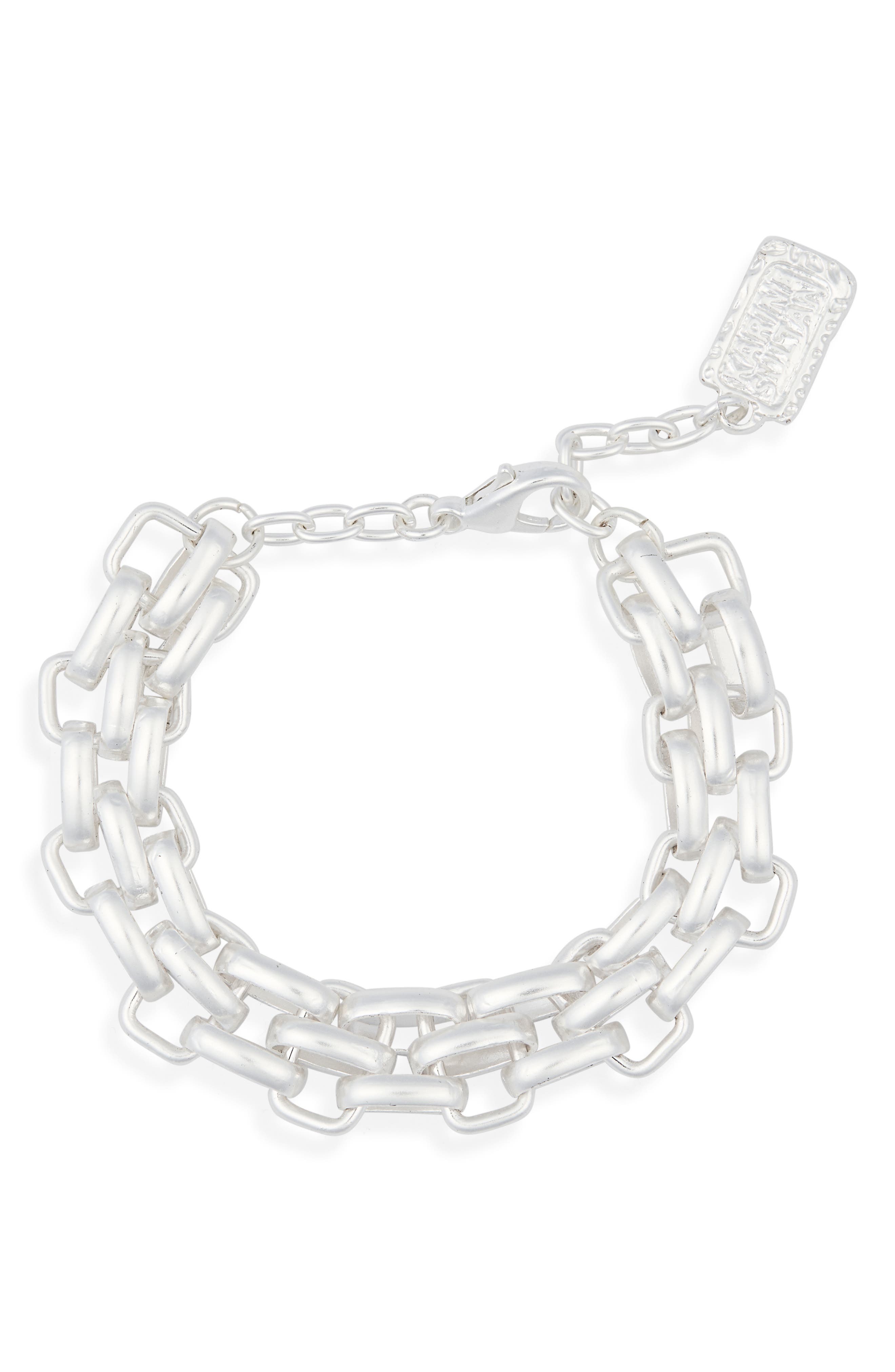 Karine Sultan Triple Link Bracelet
