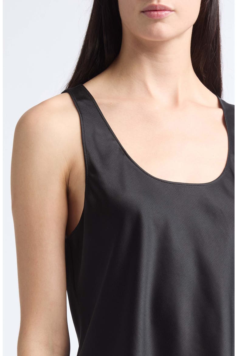 Barb Satin Tank, Alternate, color, BLACK
