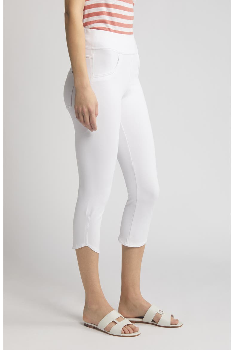 Game Changing Crop Leggings, Alternate, color, WHITE