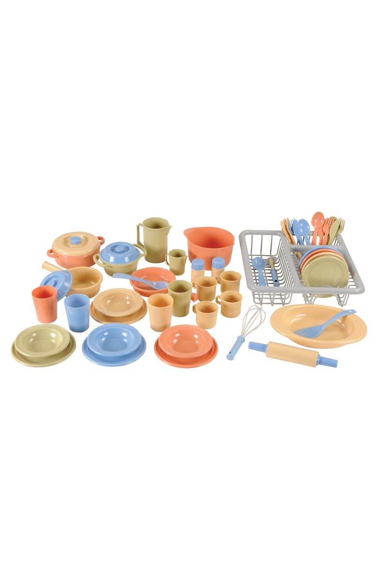 Kaplan Early Learning Company Toddler Kitchen Playset - 52 Pieces, Main, color, Multicolored