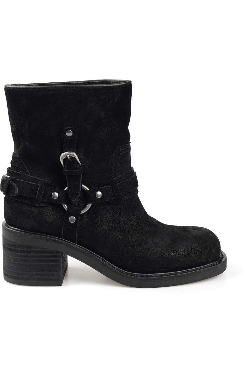 Candie's Fridda Moto Bootie, Alternate, color, Black