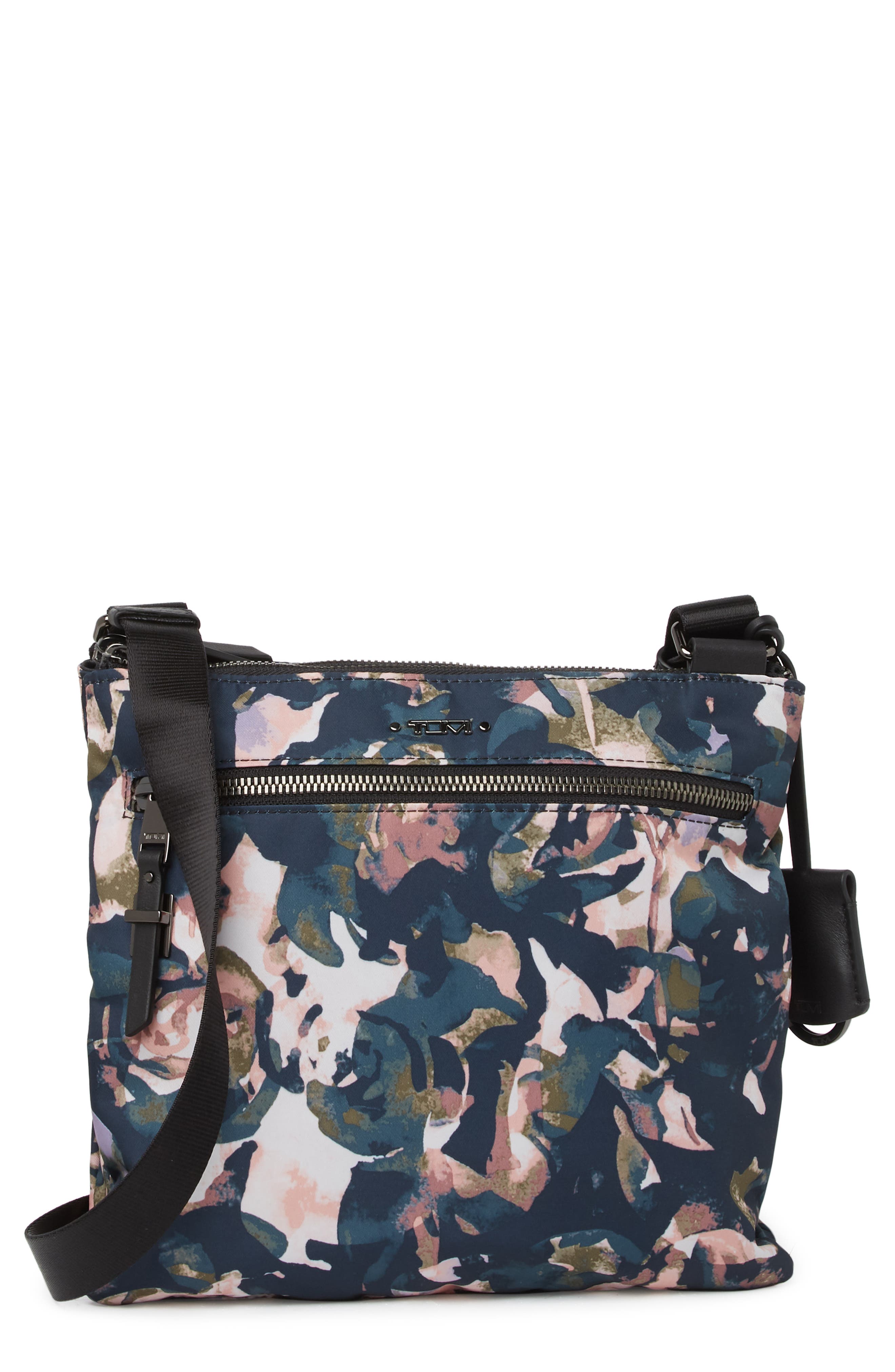 TUMI Tula Nylon Crossbody Bag, Main, color, 