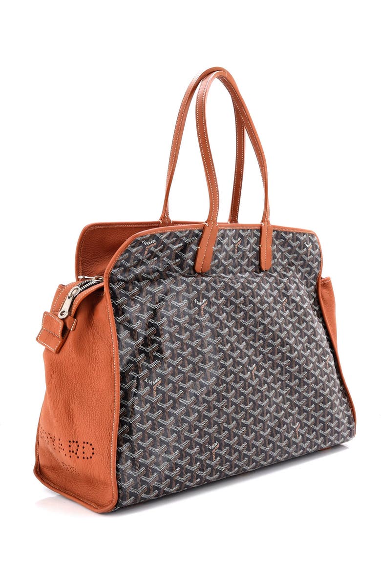 Pre-Owned Goyard Hardy Pet Carrier Coated Canvas GM, Alternate, color,