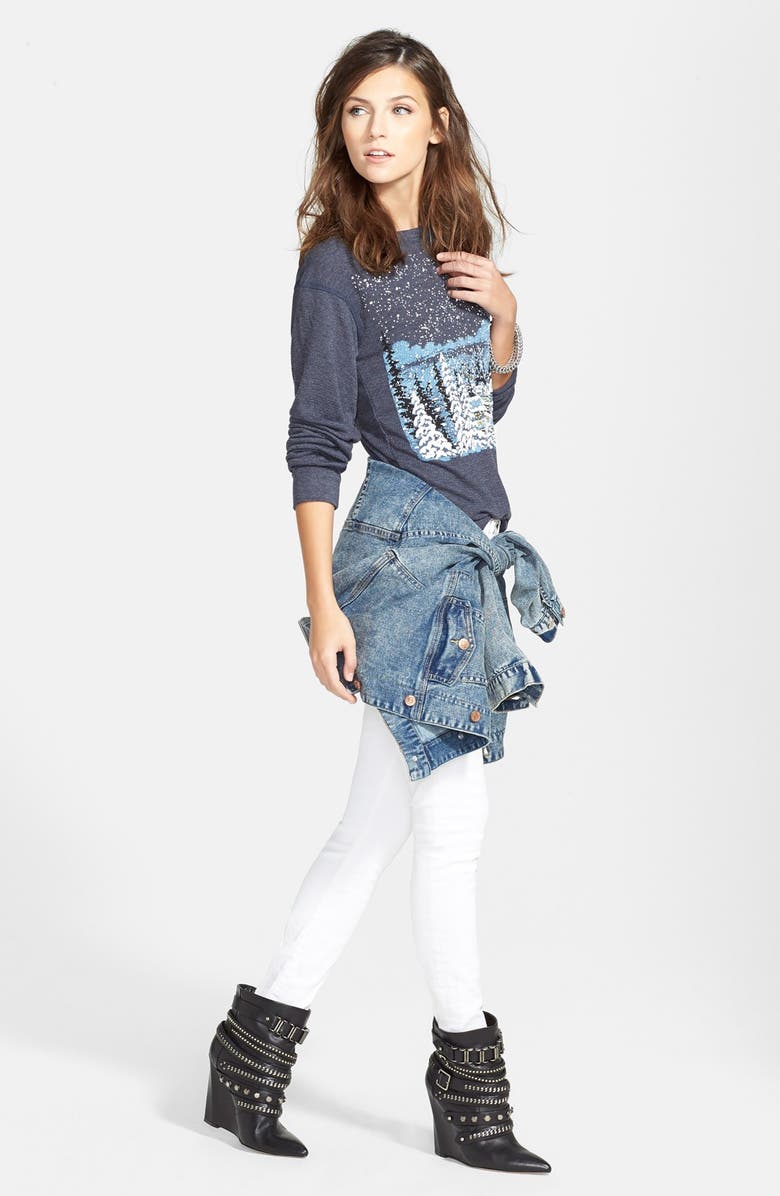 J Brand 'Rail' High Rise Skinny Jeans, Main, color, 