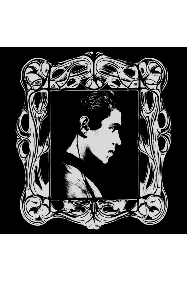 Men's Star Wars Attack of the Clones Framed Anakin Profile  Graphic T-Shirt, Alternate, color, Black