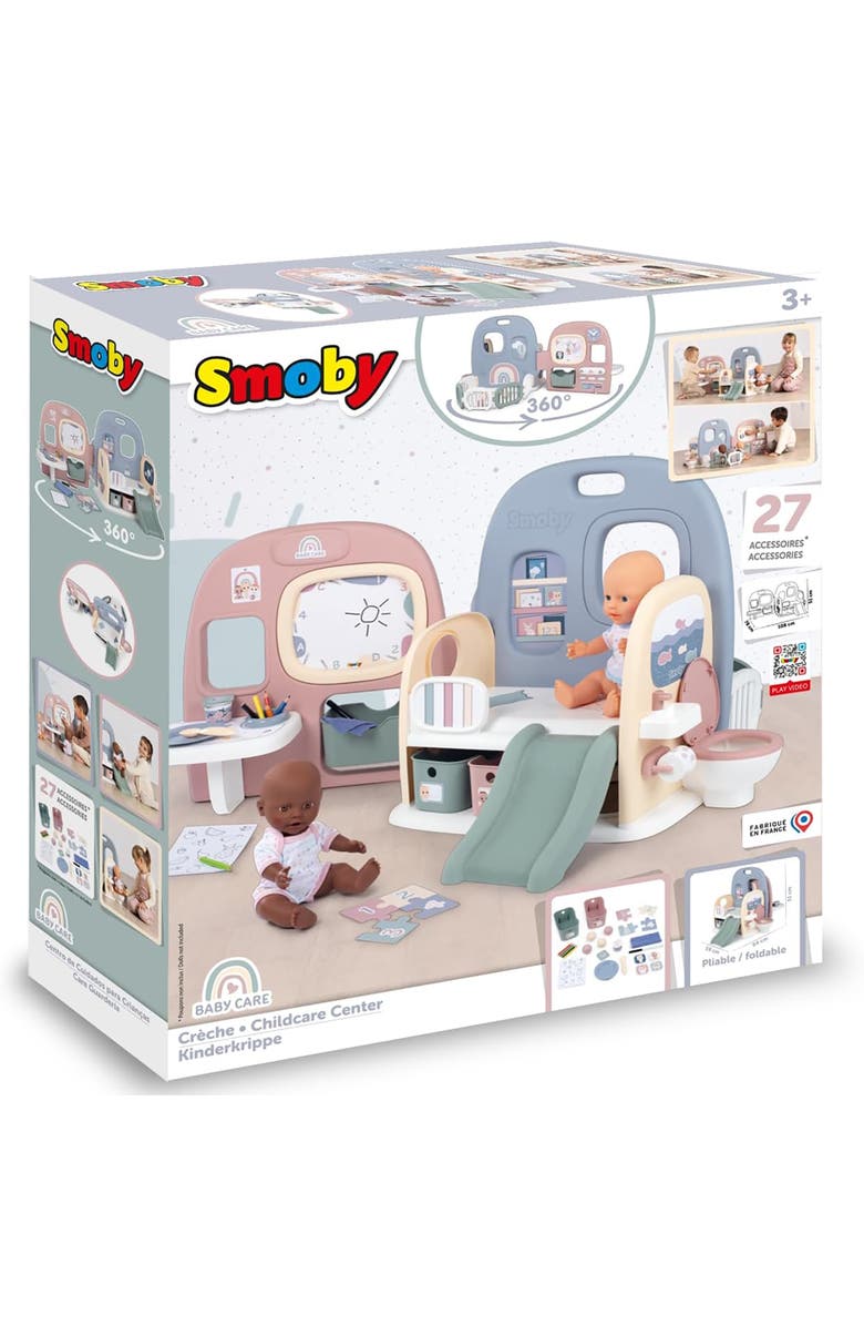 Smoby Childcare Center Playset Ages 3+, Alternate, color, Multicolored