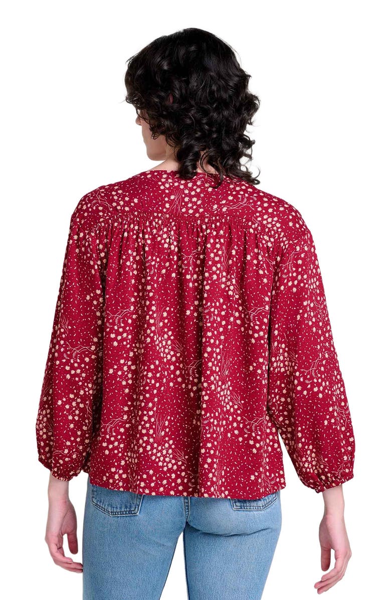 Toad & Co Manzana Long Sleeve Peasant Top, Alternate, color, 