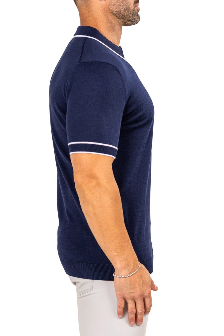 Marthy Blue Polo, Alternate, color, BLUE