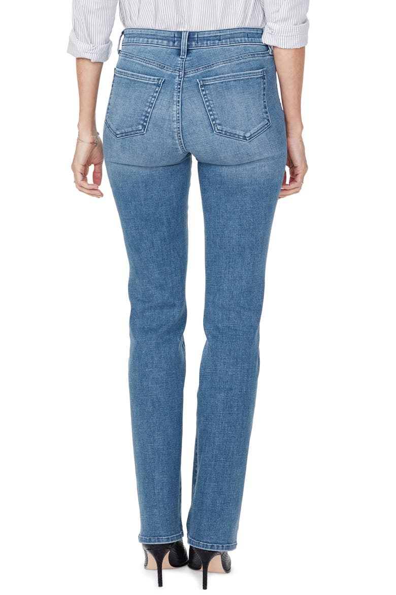 Barbara Bootcut Jeans, Alternate, color, BRICKELL