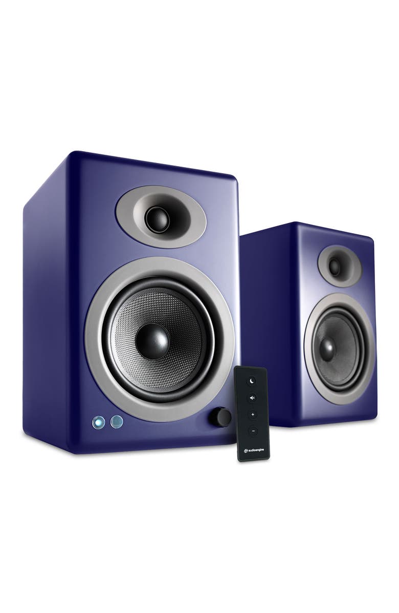 Audioengine A5+ Home Music System w/ Bluetooth aptX-HD, Main, color, Blue