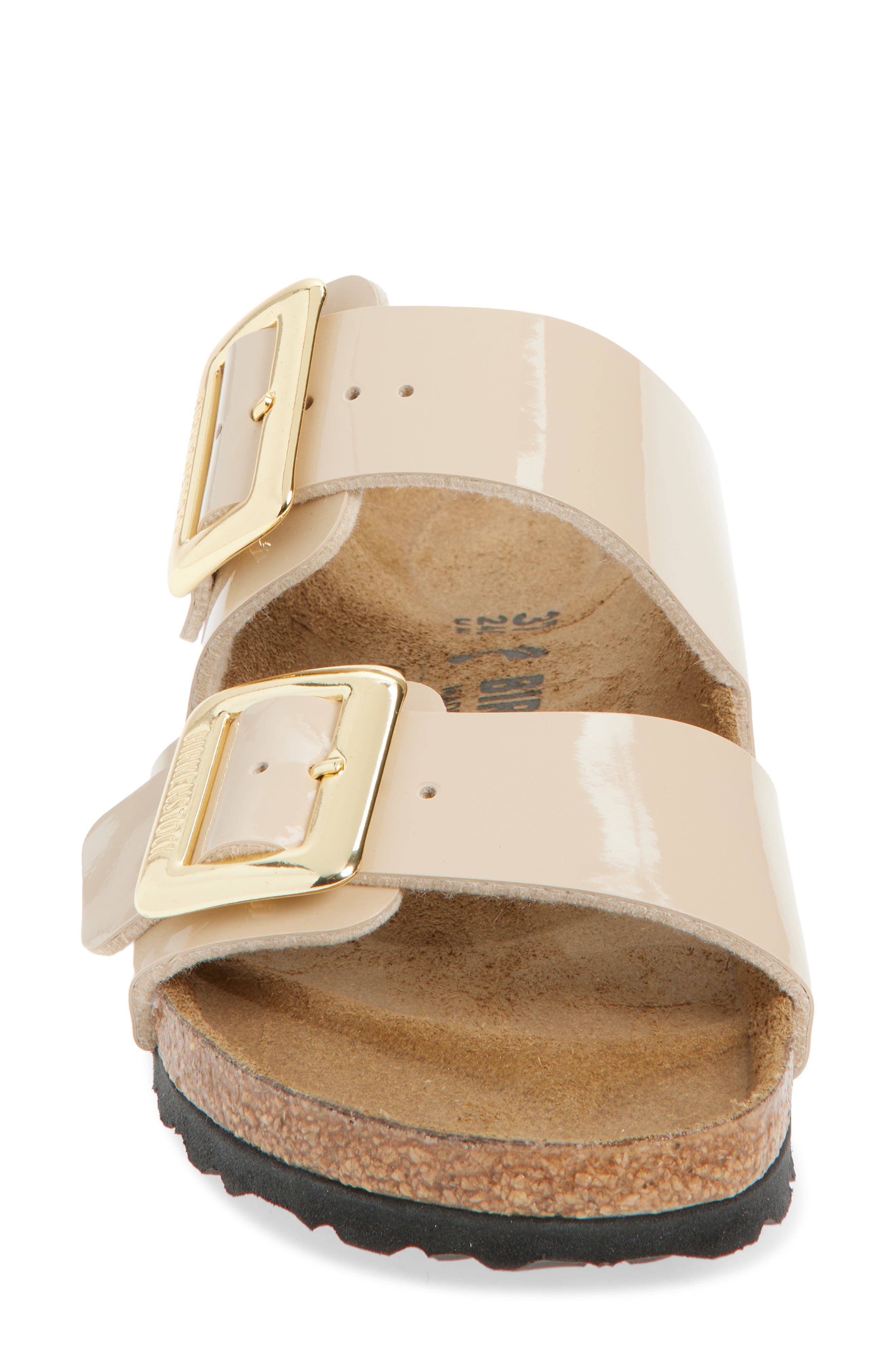 Birkenstock Sydney Luxe Slide Sandal, Alternate, color, Sand